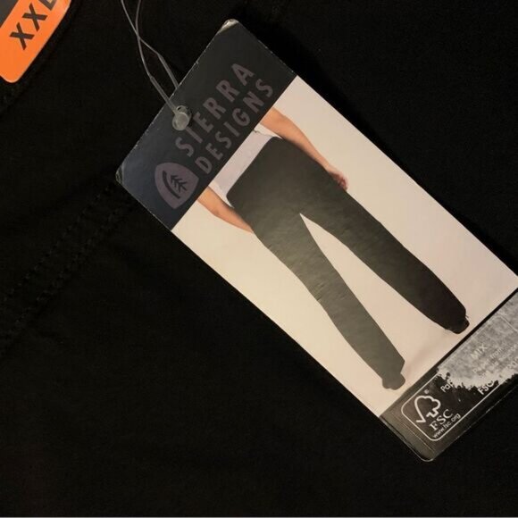 New Sierra Designs Women's Medium Black Hiking Pant - Picture 4 of 5